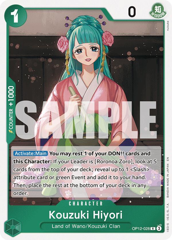 One Piece Card Game: Kouzuki Hiyori card image