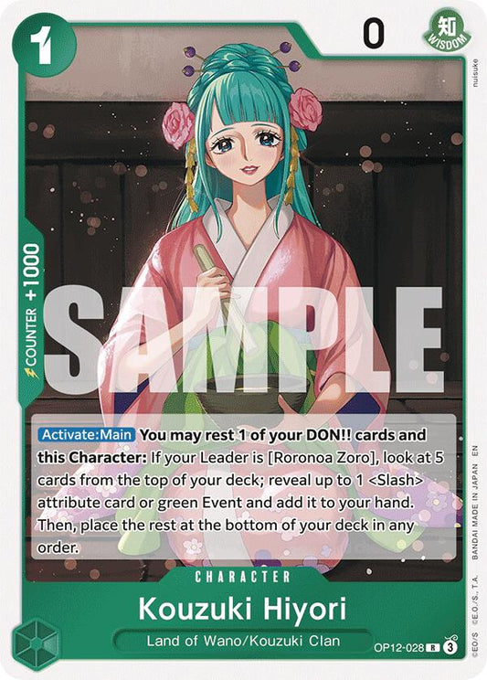 One Piece Card Game: Kouzuki Hiyori card image