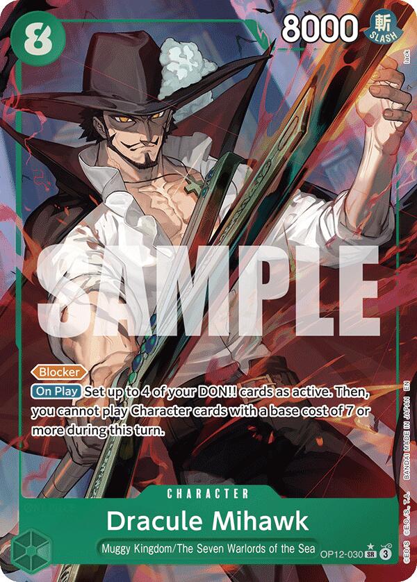 One Piece Card Game: Dracule Mihawk (Alternate Art) card image