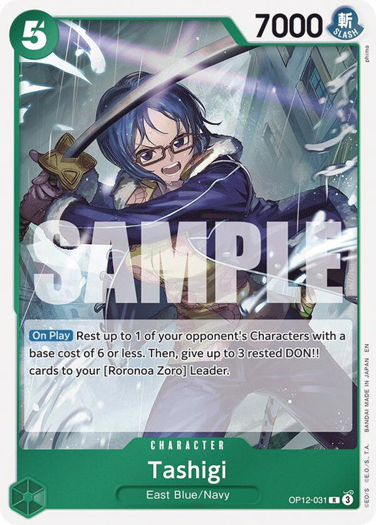 One Piece Card Game: Tashigi card image