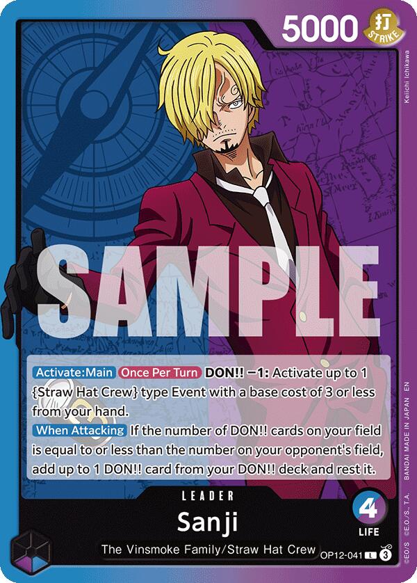 One Piece Card Game: Sanji (041) card image