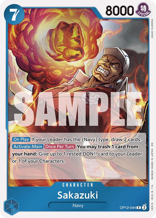 One Piece Card Game: Sakazuki card image