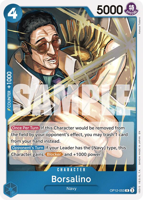 One Piece Card Game: Borsalino card image