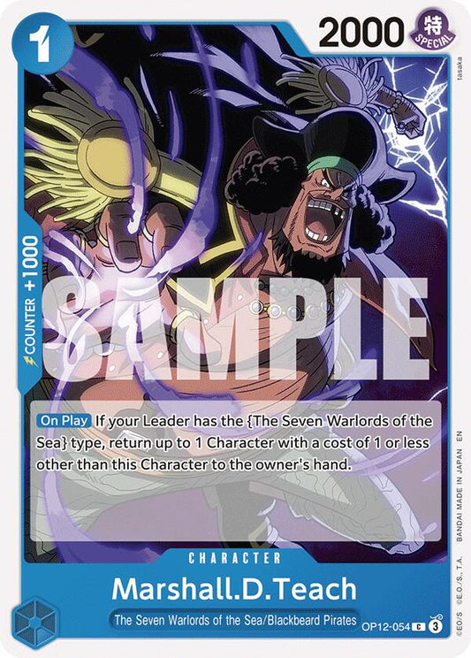 One Piece Card Game: Marshall.D.Teach card image