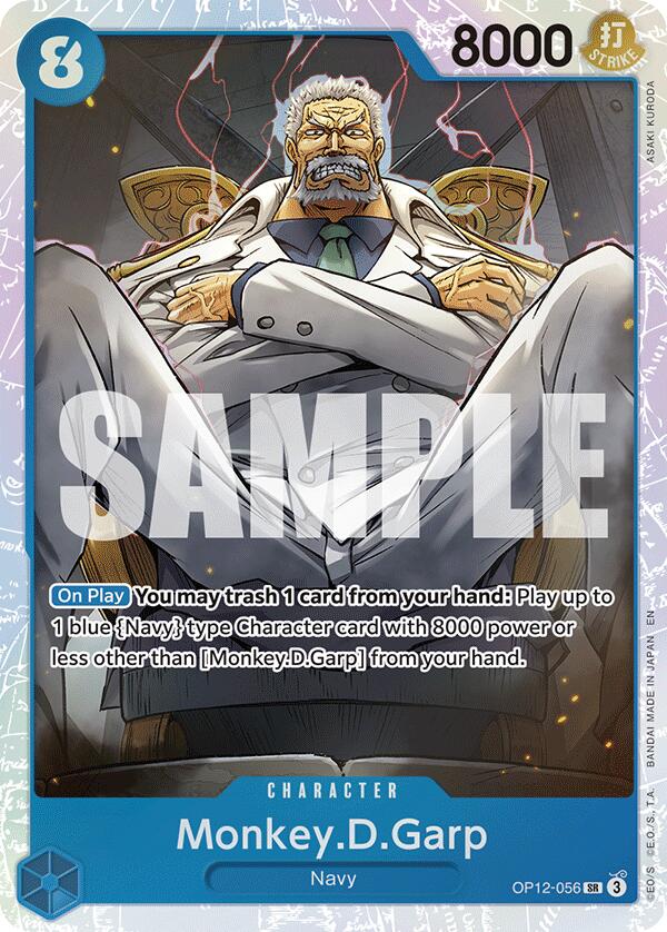 One Piece Card Game: Monkey.D.Garp card image