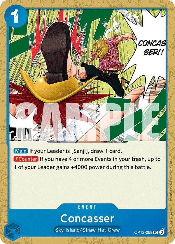 One Piece Card Game: Concasser card image