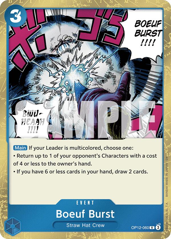 One Piece Card Game: Boeuf Burst card image