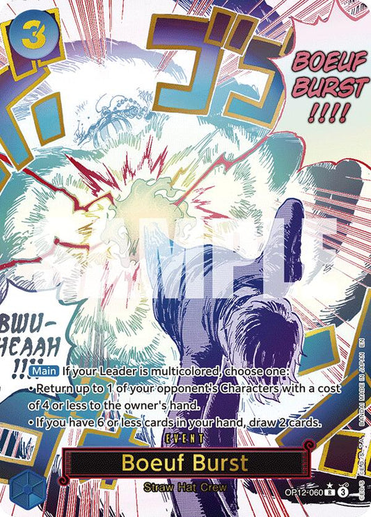 One Piece Card Game: Boeuf Burst (Alternate Art) card image