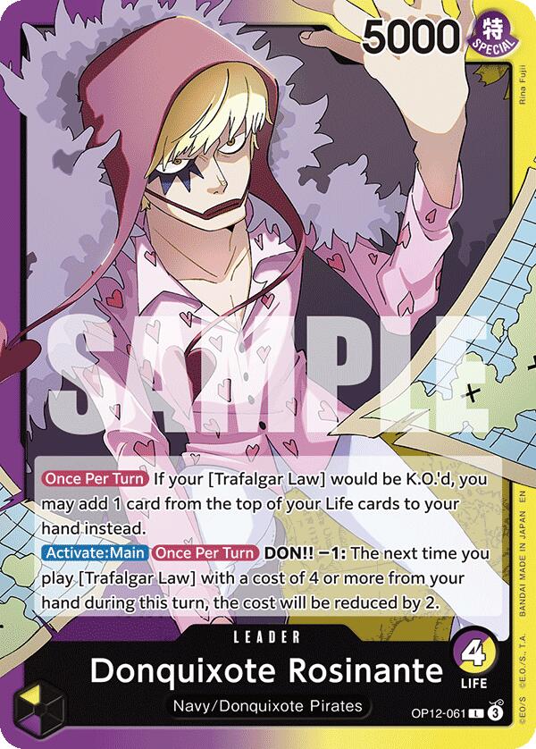 One Piece Card Game: Donquixote Rosinante (061) card image