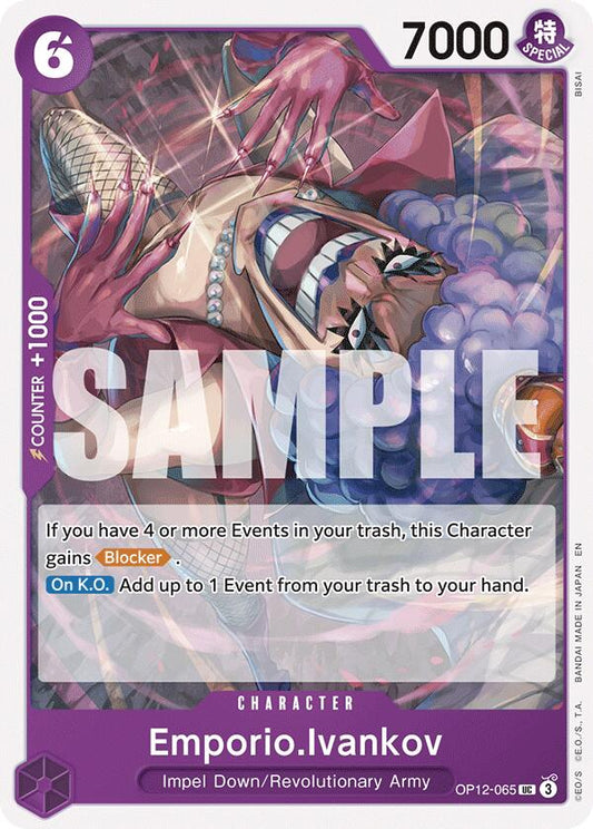 One Piece Card Game: Emporio.Ivankov (065) card image