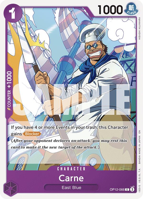 One Piece Card Game: Carne card image
