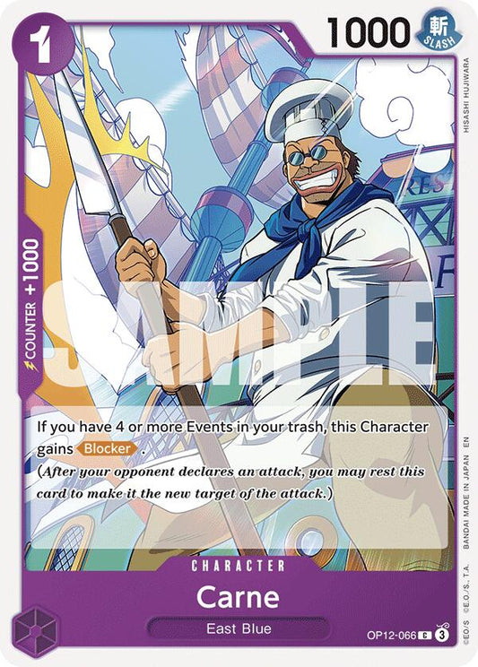 One Piece Card Game: Carne card image