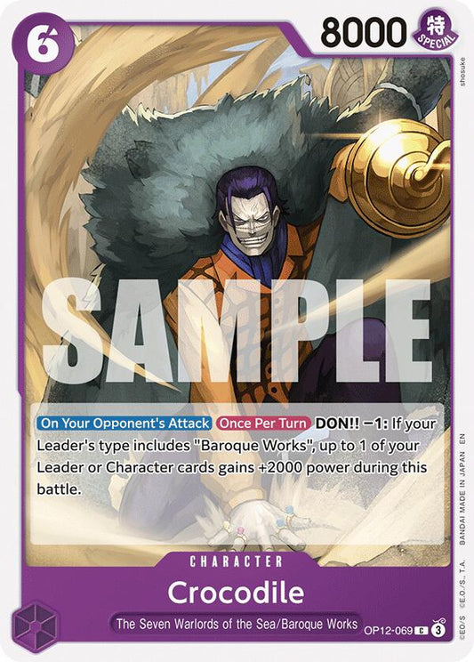 One Piece Card Game: Crocodile card image