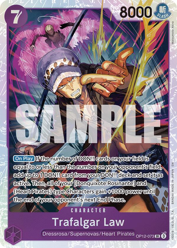 One Piece Card Game: Trafalgar Law (073) card image