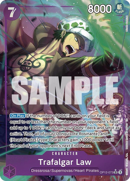 One Piece Card Game: Trafalgar Law (073) (Alternate Art) card image