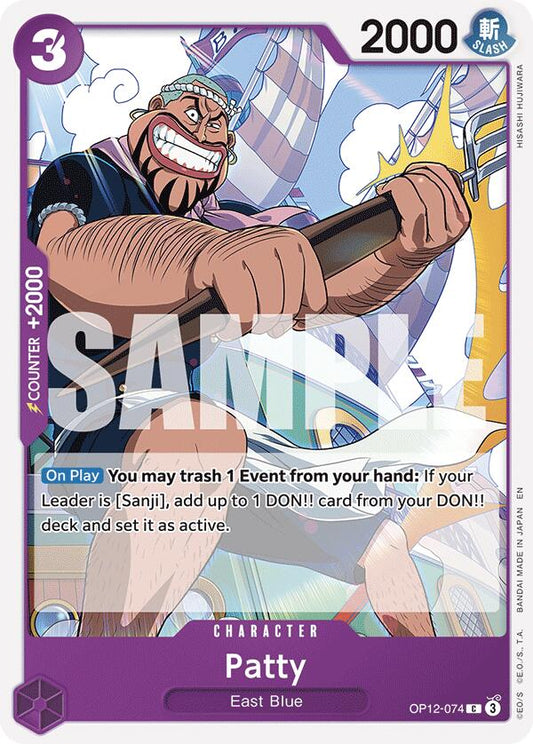 One Piece Card Game: Patty card image