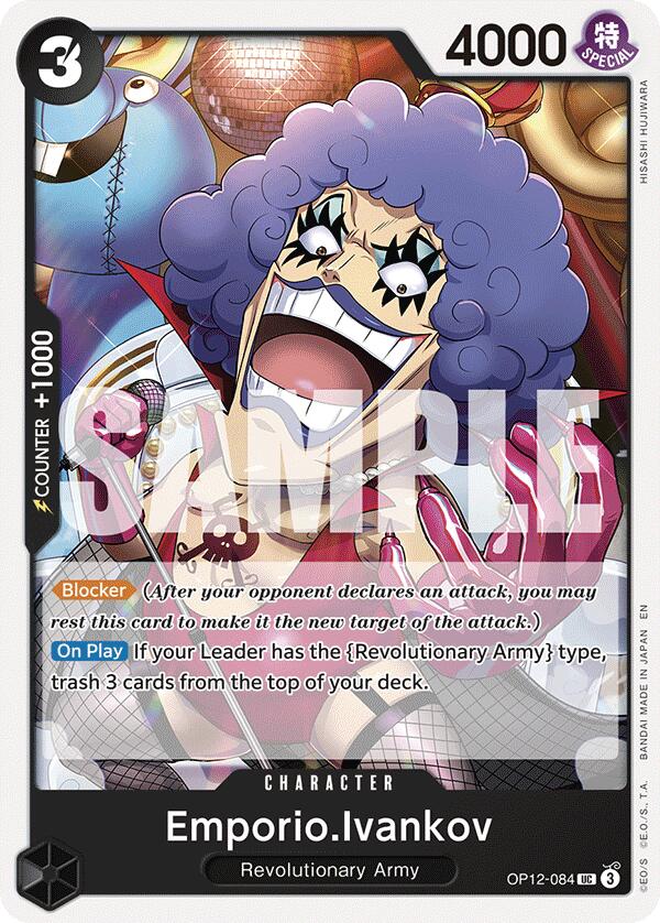 One Piece Card Game: Emporio.Ivankov (084) card image