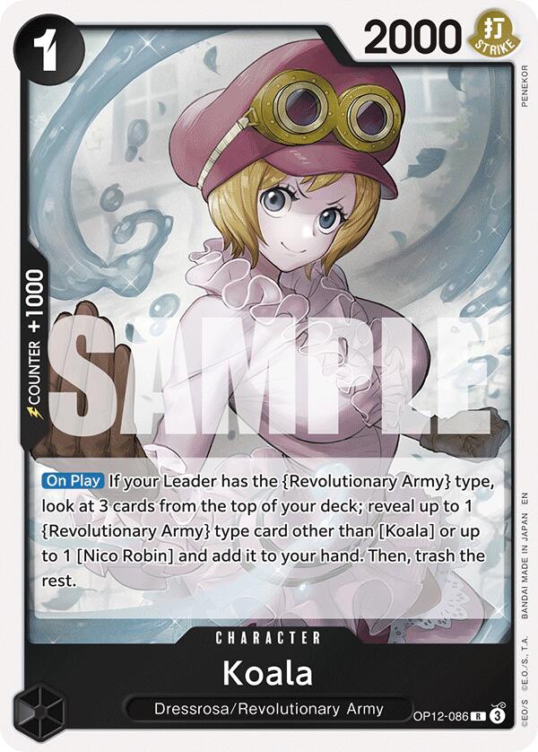 One Piece Card Game: Koala (086) card image