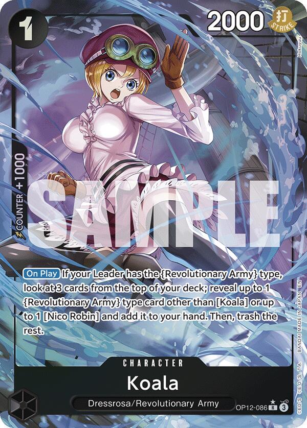 One Piece Card Game: Koala (086) (Alternate Art) card image