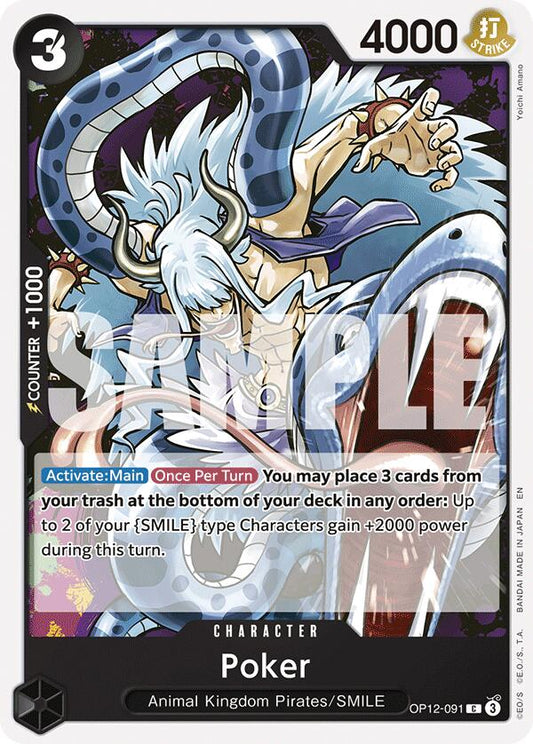 One Piece Card Game: Poker card image