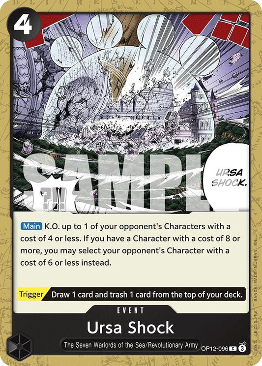 One Piece Card Game: Ursa Shock card image