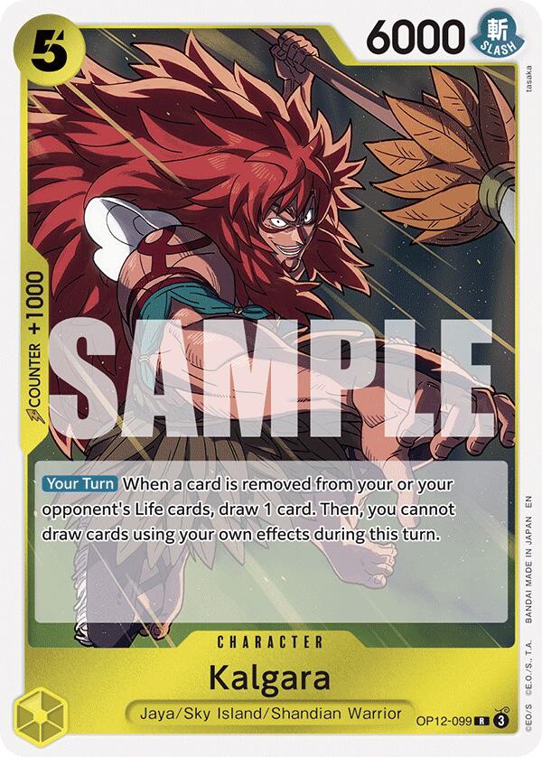 One Piece Card Game: Kalgara card image