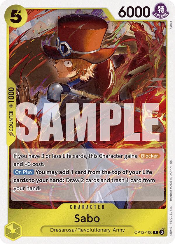 One Piece Card Game: Sabo card image