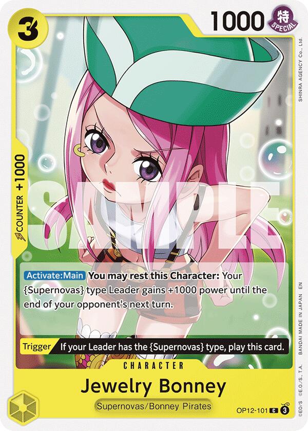 One Piece Card Game: Jewelry Bonney (101) card image