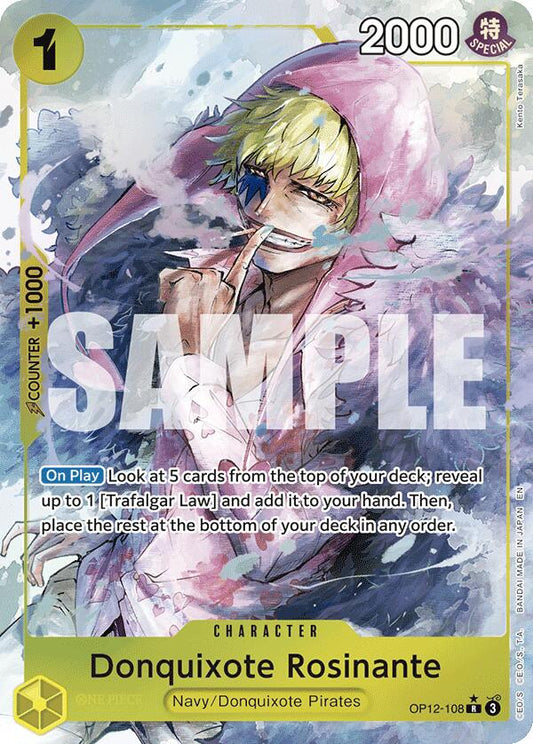 One Piece Card Game: Donquixote Rosinante (108) (Alternate Art) card image