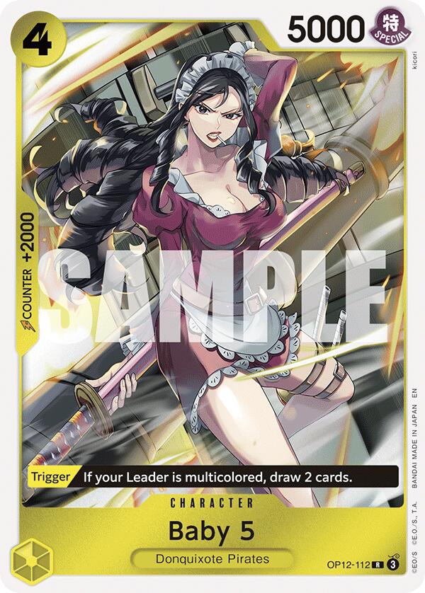 One Piece Card Game: Baby 5 (112) card image