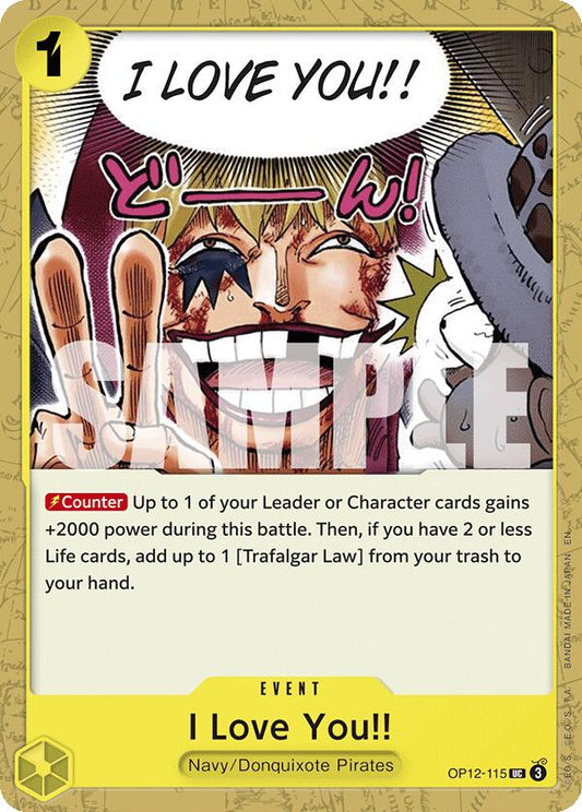 One Piece Card Game: I Love You!! card image