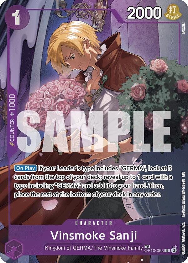 One Piece Card Game: Vinsmoke Sanji (TR) card image