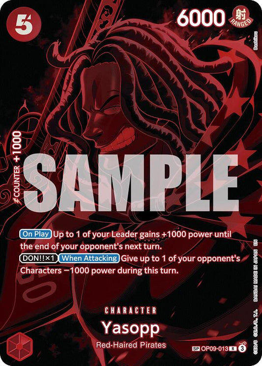 One Piece Card Game: Yasopp (SP) card image