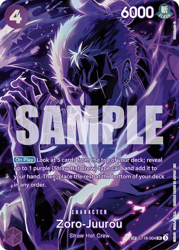 One Piece Card Game: Zoro-Juurou (SP) card image
