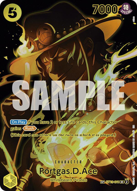 One Piece Card Game: Portgas.D.Ace (SP) card image