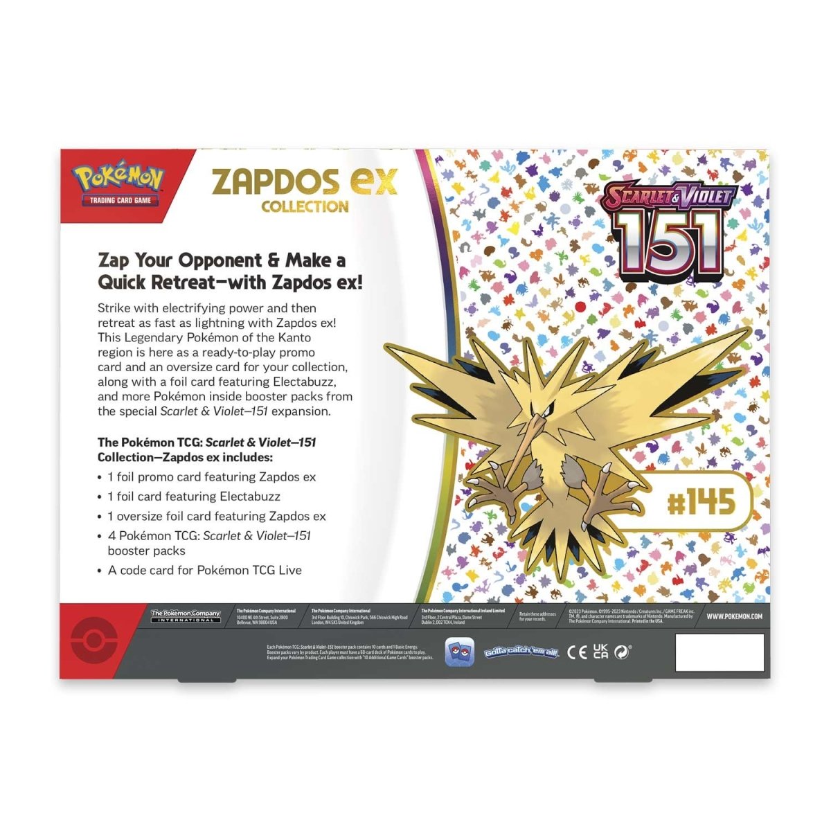 151: Zapdos ex Collection