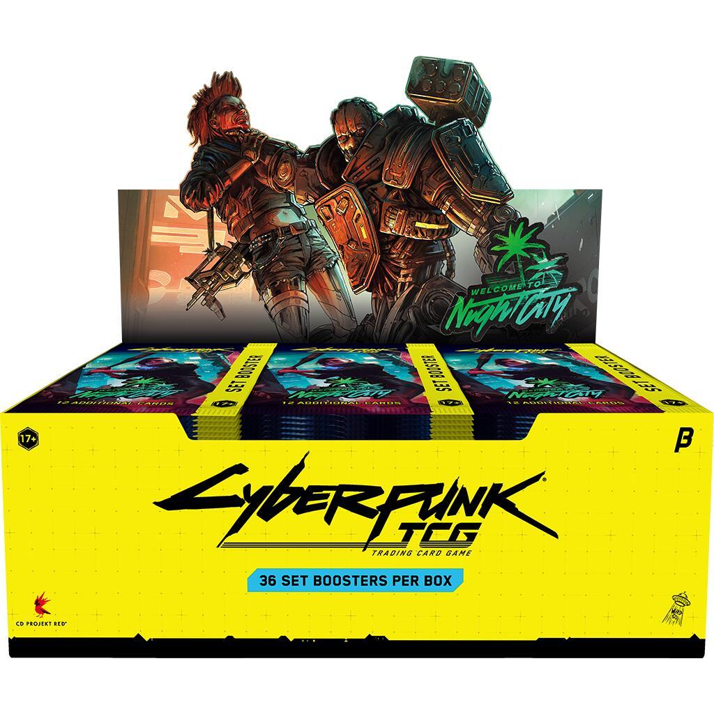 Cyberpunk TCG: Welcome to Night City - Beta Booster Box card image