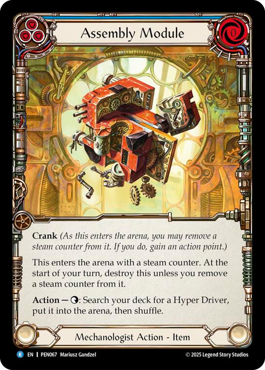 Flesh and Blood TCG: Assembly Module (Blue) card image