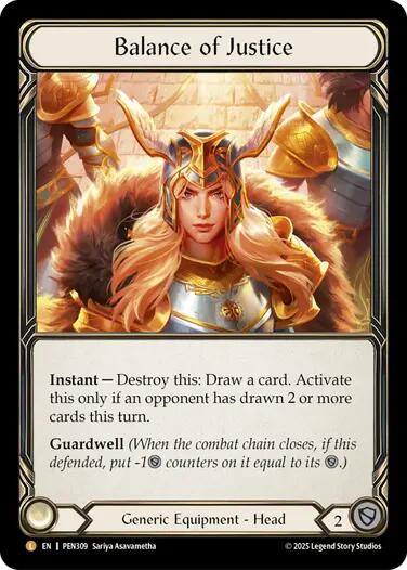 Flesh and Blood TCG: Balance of Justice card image