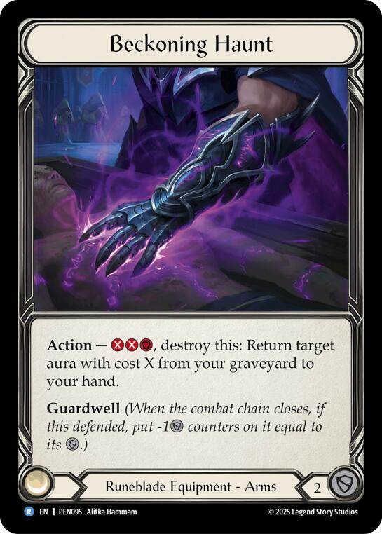 Flesh and Blood TCG: Beckoning Haunt card image