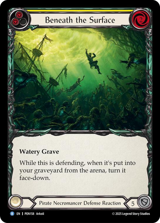 Flesh and Blood TCG: Beneath The Surface (Yellow) card image