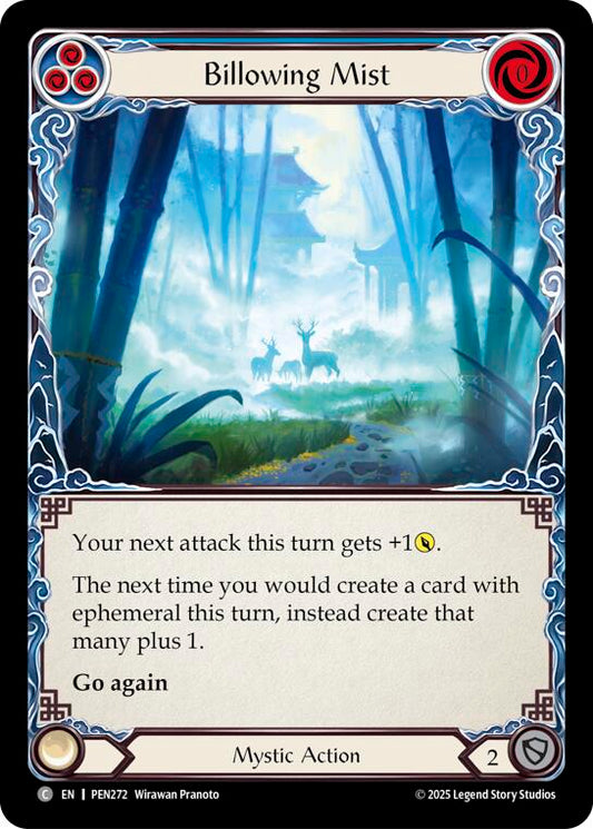 Flesh and Blood TCG: Billowing Mist (Blue) card image