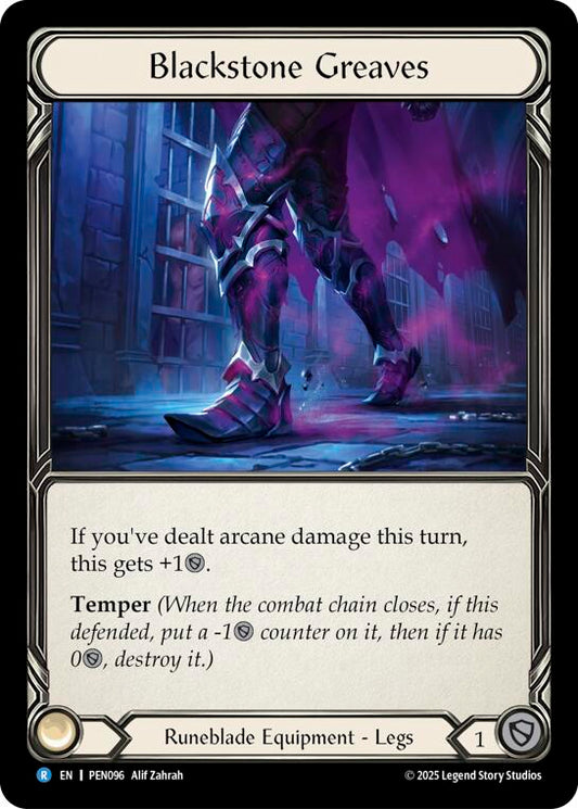 Flesh and Blood TCG: Blackstone Greaves card image