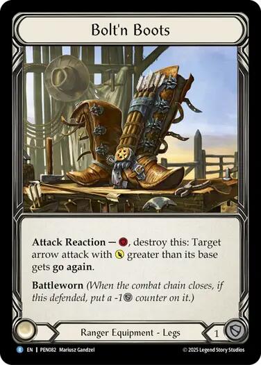 Flesh and Blood TCG: Bolt'n Boots card image