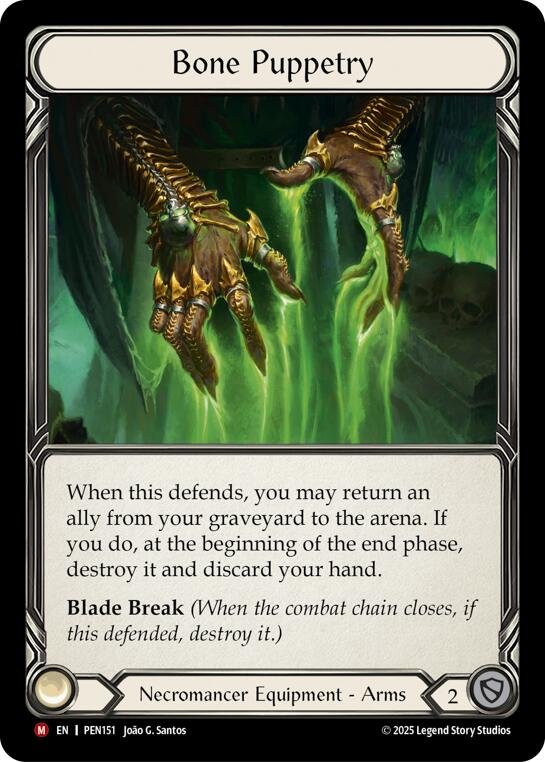 Flesh and Blood TCG: Bone Puppetry card image