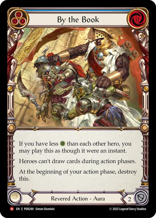 Flesh and Blood TCG: By The Book (Blue) card image