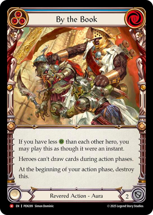 Flesh and Blood TCG: By The Book (Blue) card image