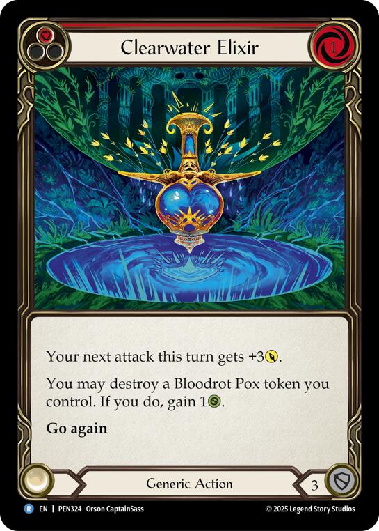 Flesh and Blood TCG: Clearwater Elixir (Red) card image