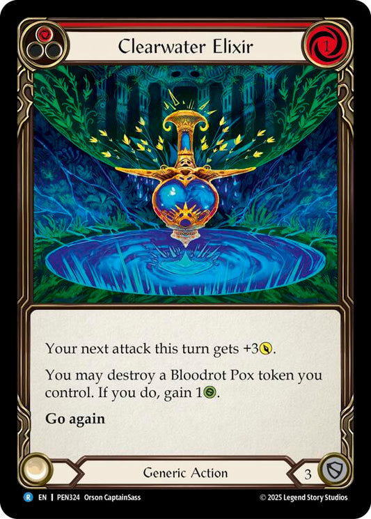 Flesh and Blood TCG: Clearwater Elixir (Red) card image