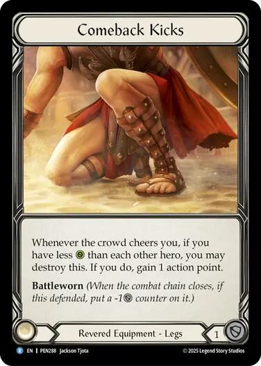 Flesh and Blood TCG: Comeback Kicks card image